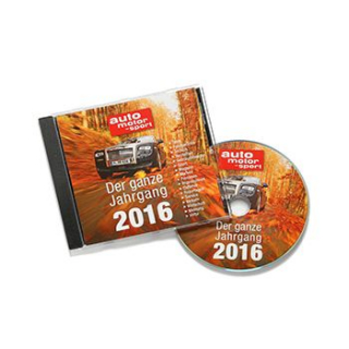 auto motor und sport Jahrgangs CD 2016 